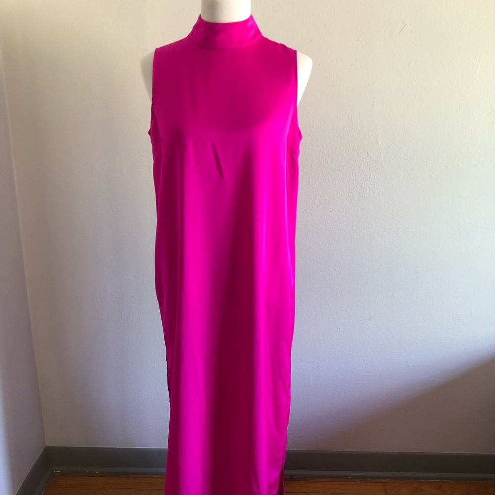 Plain Studios | High Neck Maxi Dress | Size 14
